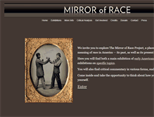 Tablet Screenshot of mirrorofrace.org
